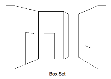  box with one side removed. Naturally it uses corner joints